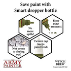 The Army Painter Warpaint Witch Brew Non Toxic Acrylic Paints 18ml WP1465