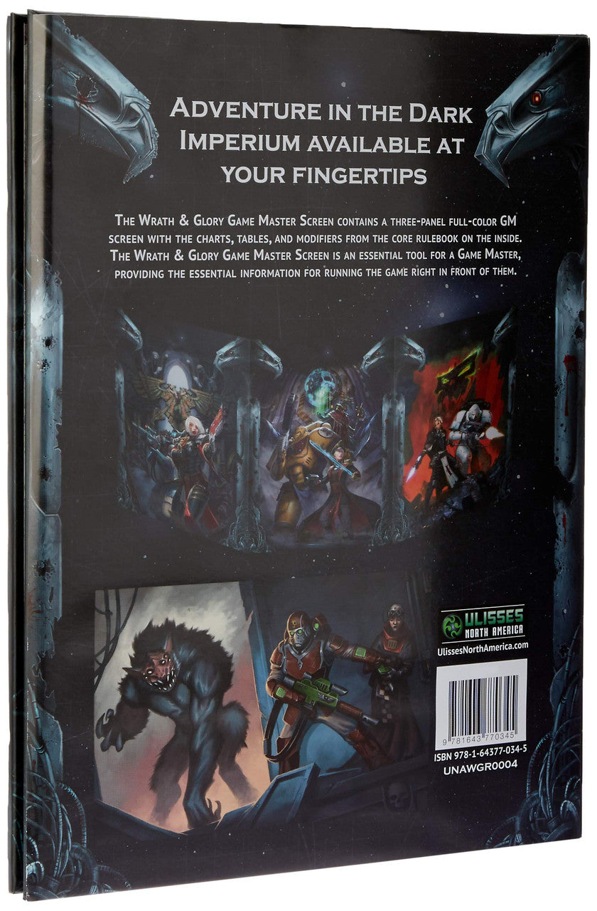 Ulisses Wrath & Glory 40K GM Screen ULIWG2201