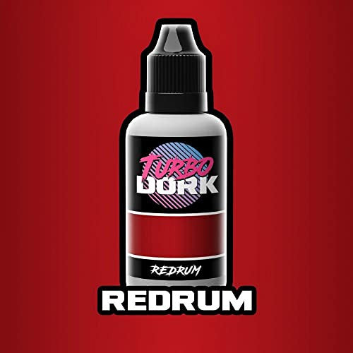 Redrum Metallic Acrylic Paint 20ml Bottle