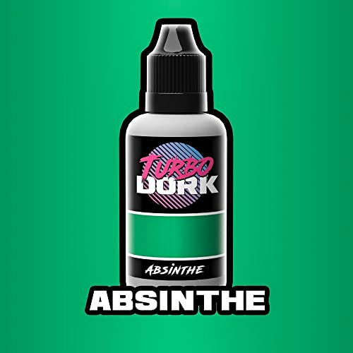 Absinthe Metallic Acrylic Paint 20ml Bottle