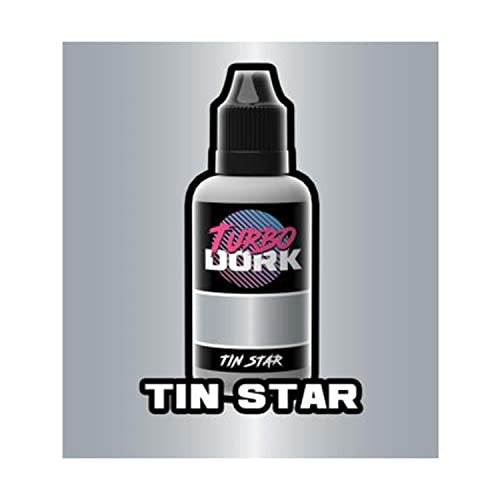 Tin Star Metallic Acrylic Paint 20ml Bottle