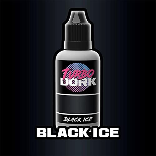 Black Ice Metallic Acrylic Paint 20ml Bottle