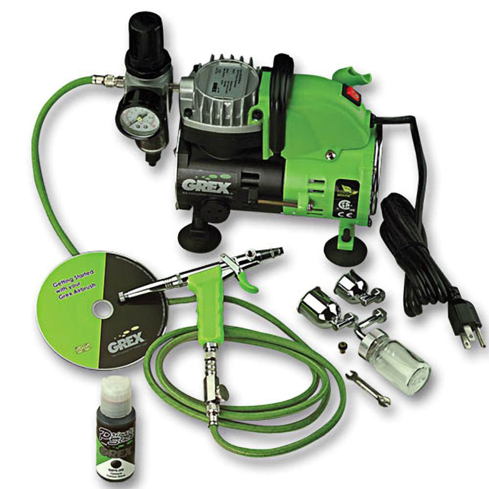 Grex AC1810-A 1/8 HP 115V Portable Piston Air Compressor AC1810-A