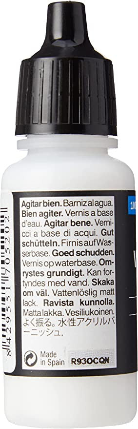 Vallejo Matt Varnish Non Toxic Acrylic Paints 17ml VAL-70520