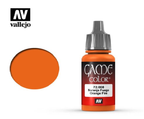 Vallejo Game Color Orange Fire Acrylic Non Toxic Paints 17ml VAL-72008