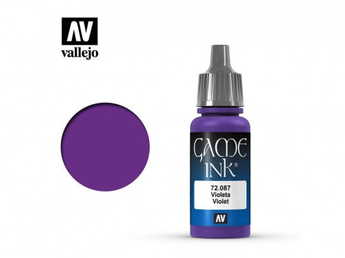 Vallejo Game Color Violet Acrylic Non Toxic Paints 17ml VAL-72087