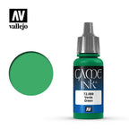 Vallejo Game Color Green Acrylic Non Toxic Paints 17ml VAL-72089