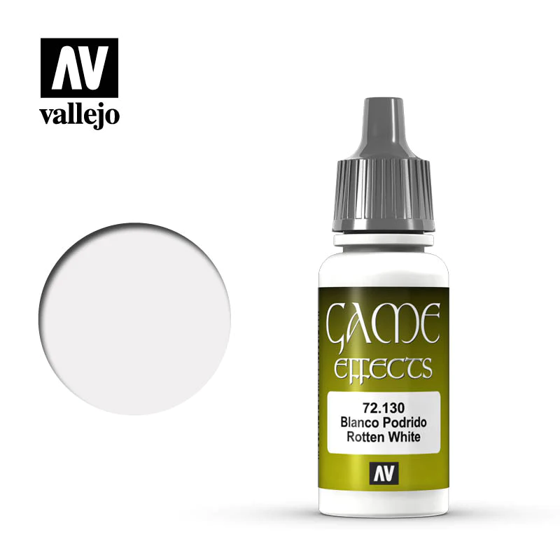 Vallejo Game Effects Rotten White Special Effect Game Color Paint Set 17ml VAL-72130