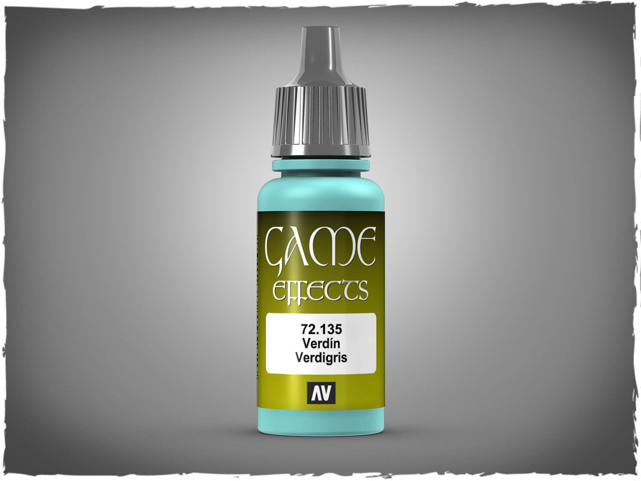 Vallejo Game Effects Verdigris Special Effect Game Color Paint Set 17ml VAL-72135