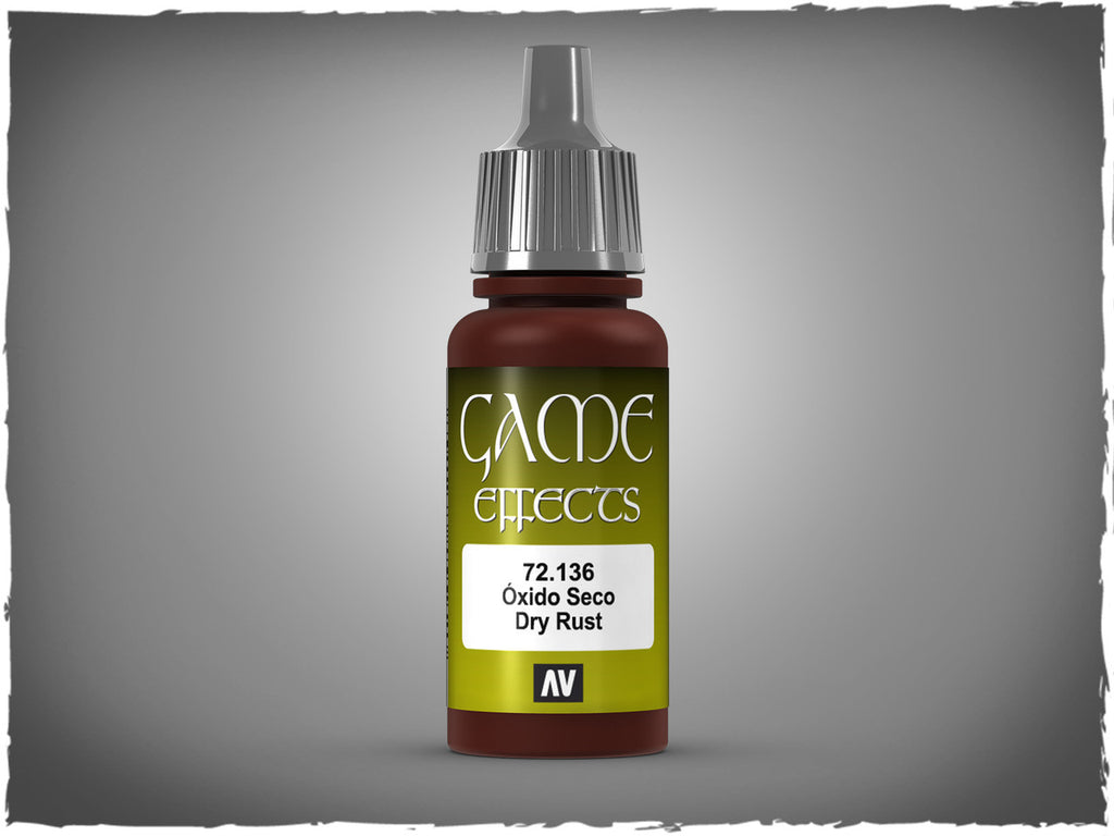 Vallejo Game Effects Dry Rust Special Effect Game Color Paint 17ml VAL-72136