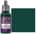 Vallejo Game Color Heavy Blackgreen X-Opaque Non Toxic Acrylic Paints 17ml VAL-72147
