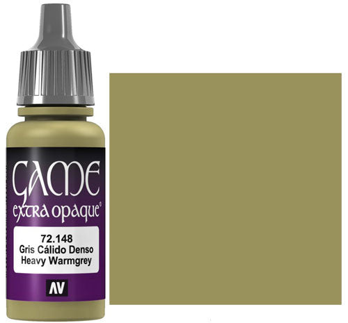 Vallejo Game Color Heavy Warm grey X-Opaque Non Toxic Acrylic Paints 17ml VAL-72148