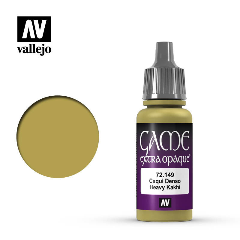 Vallejo Game Color Heavy Kakhi X-Opaque Non Toxic Acrylic Paints 17ml VAL-72149