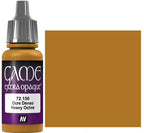 Vallejo Game Color Heavy Ochre X-Opaque Non Toxic Acrylic Paints 17ml VAL-72150