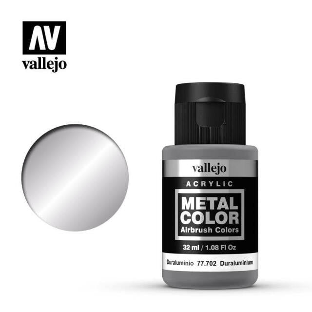 Vallejo Duraluminium Metal Color Acrylic 32ml VAL-77702