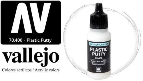 Vallejo Plastic Putty Acrylic Resin 17ml VLJ-400