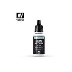 Vallejo Acrylic Paint Metallic Medium 17ml VLJ-521