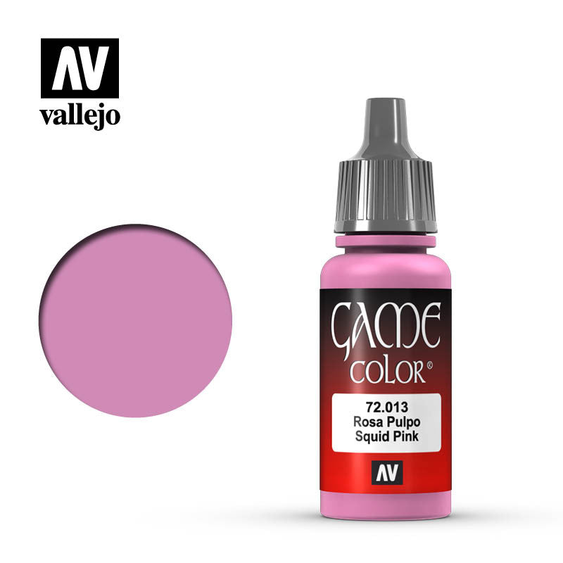 Vallejo Game Color Squid Pink Acrylic Non Toxic Paint 17ml VLJ-72013