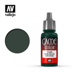 Vallejo Game Color Dark Green Acrylic Non Toxic Paint 17ml VLJ-72028