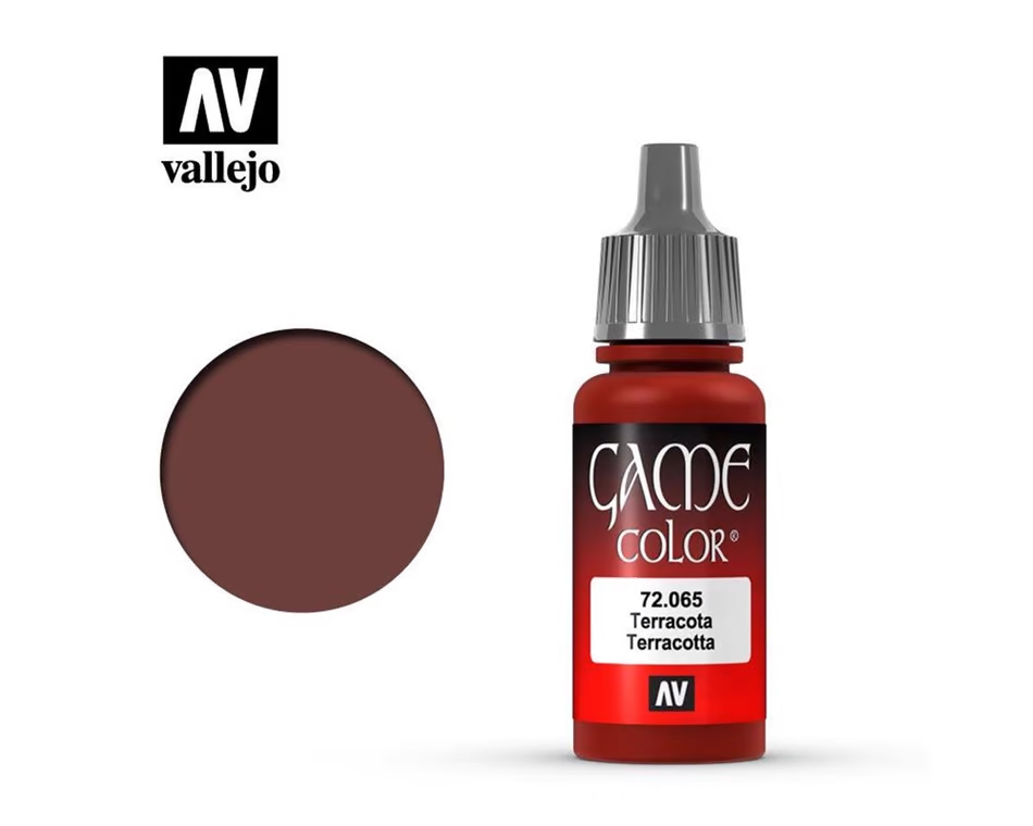 Vallejo Game Color Terracotta Paint 17ml Paints VLJ-72065