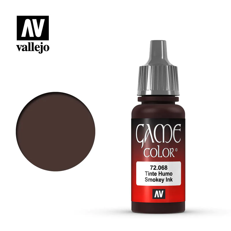 Vallejo Game Color Smokey Ink Acrylic Non Toxic Paints 17ml VLJ-72068