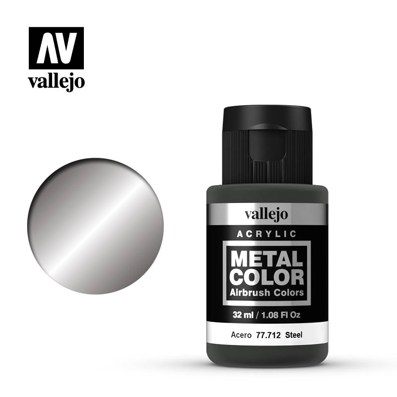 Vallejo Steel Metal Color Paint 32ml VLJ-77712