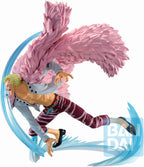One Piece Donquixote Doflamingo Duel Memories Incredible Ichibansho Anime Static Figure Striking Their Popular and Iconic Pose Bandai Spirits BAS63609