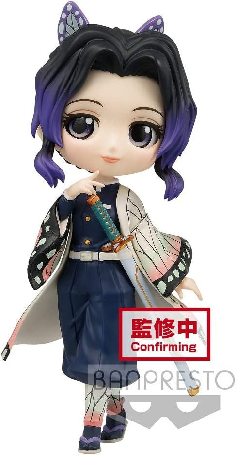 Banpresto Demon Slayer: Kimetsu no Yaiba Q posket-Shinobu Kocho-ver.A Multiple Colors (BP17624)