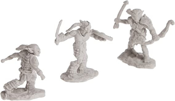 Dungeons and Dragons WizKids Nolzur's Marvelous Unpainted 3 s with 20mm Round Thin Bases Goblin Monster Miniature D&D WZK-72556
