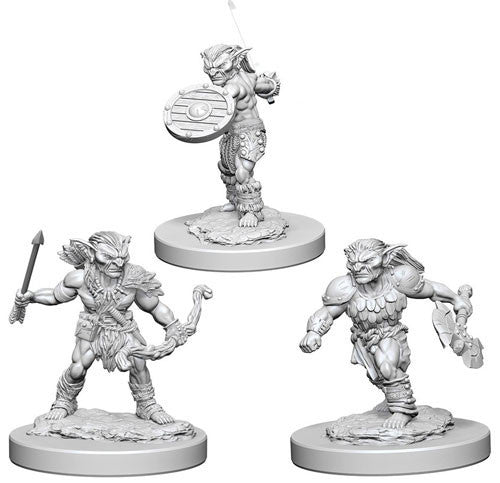 Dungeons and Dragons WizKids Nolzur's Marvelous Unpainted 3 s with 20mm Round Thin Bases Goblin Monster Miniature D&D WZK-72556