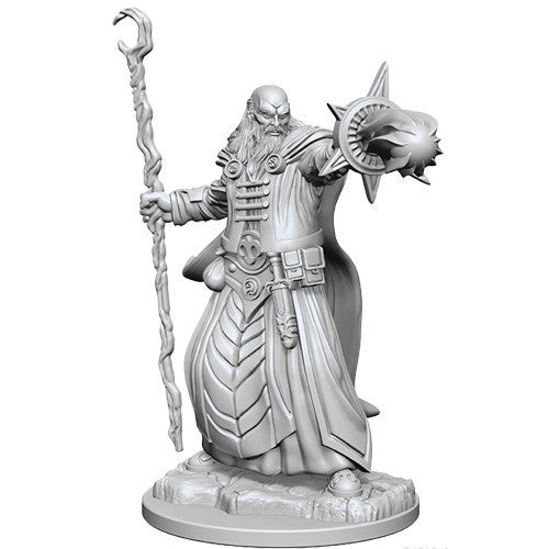 Dungeons & Dragons Wizkids Human Wizard Nolzur's Marvelous Unpainted Minis Human Male Miniature WZK72618