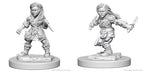 Dungeons & Dragons Wizkids Halfling Rogue Nolzur's Marvelous Unpainted Halfling Female Rogue Miniature WZK72627