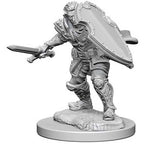 Dungeons & Dragons Wizkids Human Male Paladin Nozurs Marvelous s - Un-Painted Miniature WZK72629