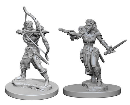 Dungeons & Dragons Wizkids Elf Ranger Nolzur's Marvelous Unpainted Minis - Elf Female Ranger Miniature WZK72638