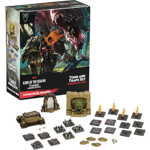 Dungeons & Dragons Wizkids Icons of The Realms Annihilation Tomb and Traps Miniatures WZK72873