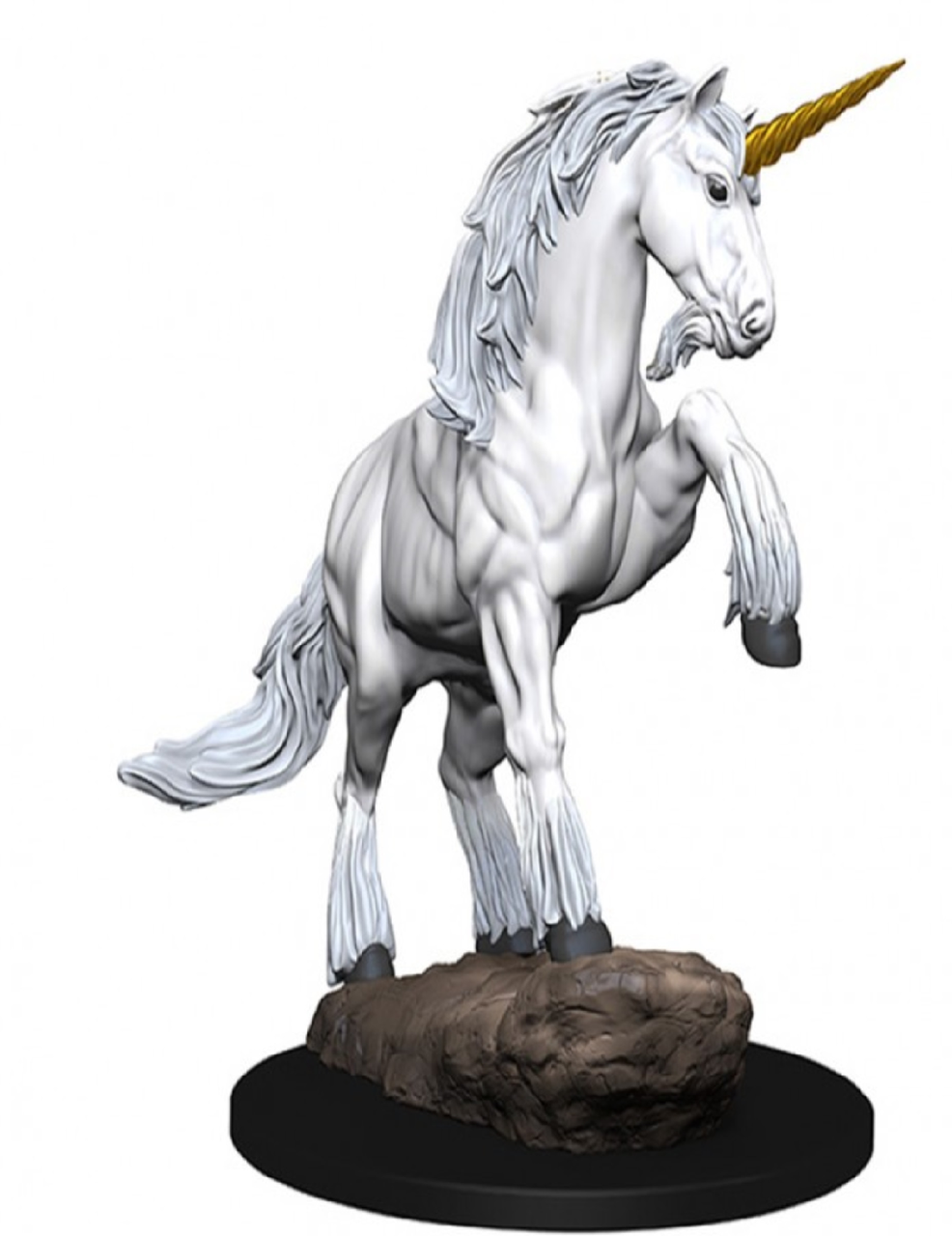 Dungeons & Dragons Wizkids Monster Pathfinder Deep Cuts Unpainted s - Unicorn Miniature WZK72589