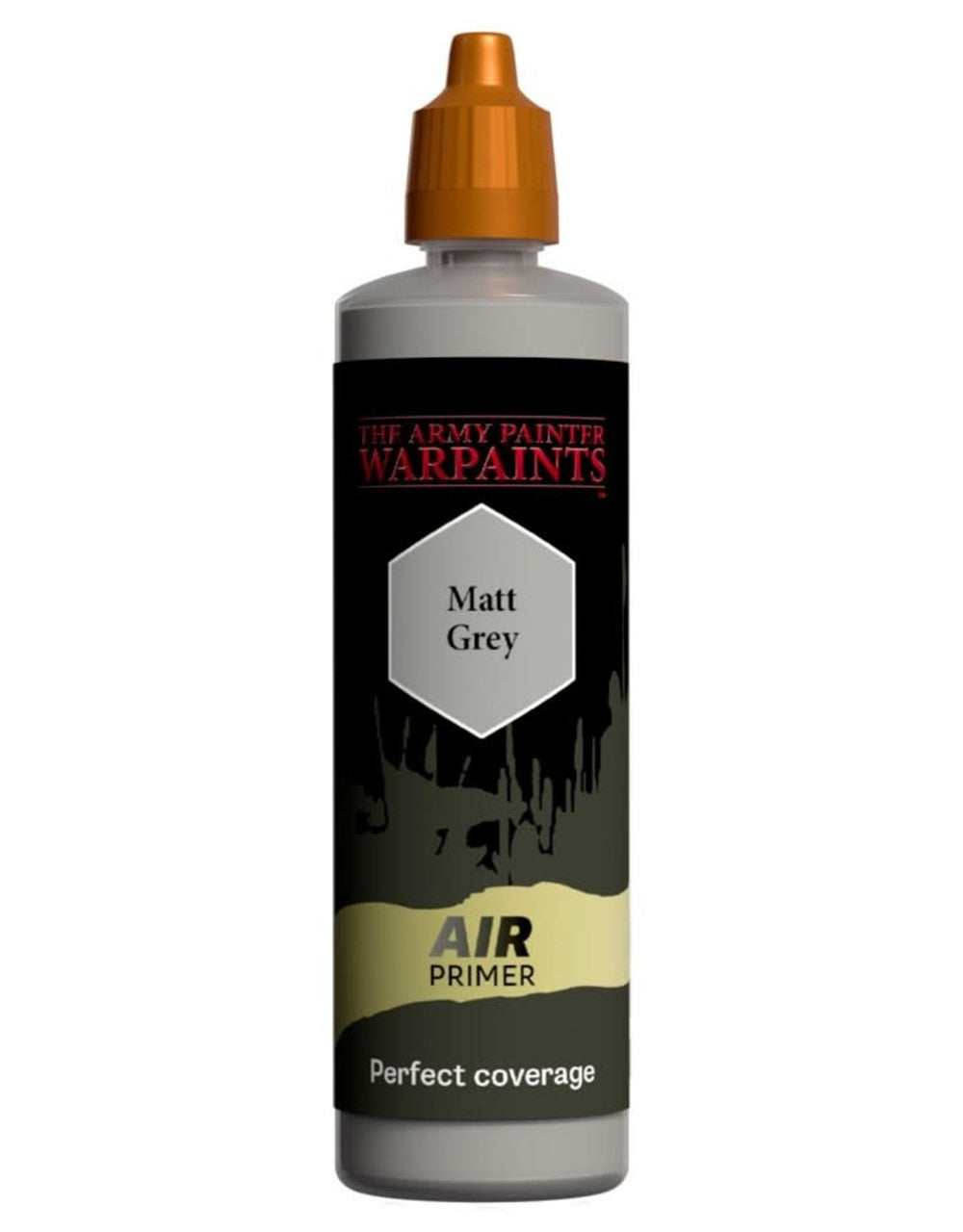 The Army Painter Warpaints Matt Grey Non Toxic Air Primer 18ml AW2010