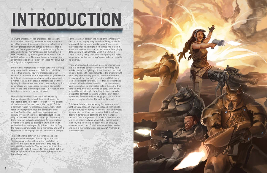Traveller Mercenary Box Set