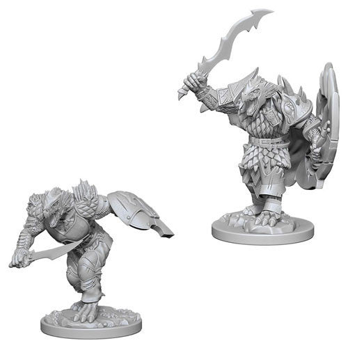 Dungeons & Dragons Wizkids Dragonborn Fighter Nolzur's Marvelous Unpainted s - Dragonborn Male Fighter Miniature WZK73198