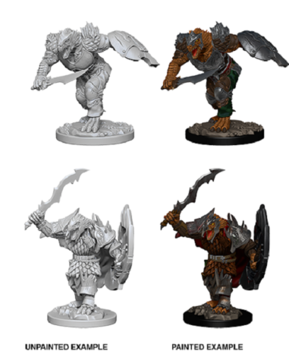 Dungeons & Dragons Wizkids Dragonborn Fighter Nolzur's Marvelous Unpainted s - Dragonborn Male Fighter Miniature WZK73198