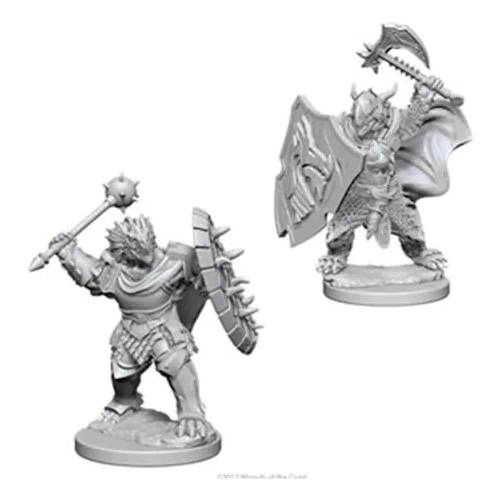 Dungeons & Dragons Wizkids Dragonborn Male Paladin Nozurs Marvelous Unpainted s Miniature WZK73200