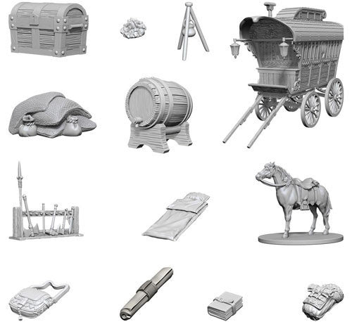 Dungeons & Dragons Wizkids Terrain Nolzur's Marvelous s Adventurers Campsite Miniature WZK-73220