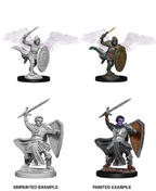 Dungeons and Dragons Wizkids Aasimar PaladinNECA Nolzurs Marvelous Unpainted s Wave 5 Aasimar Male Paladin Miniature D&D WZK73342