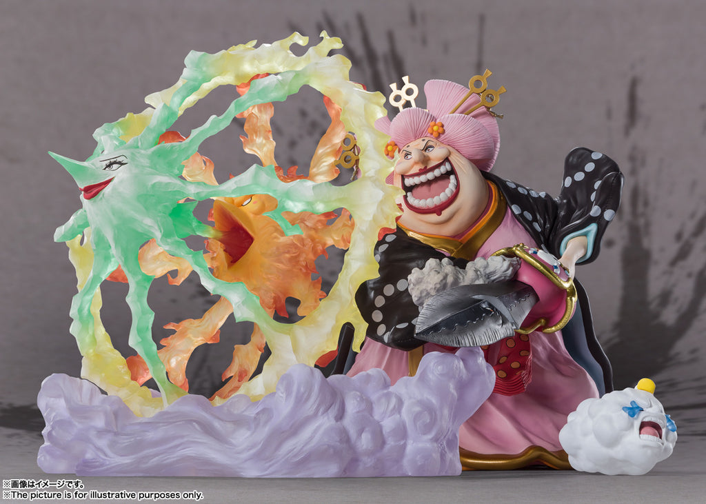 EXTRA BATTLE CHARLOTTE LINLIN -OIRAN OLIN Battle of Monsters on Onigashima- "ONE PIECE", Bandai Spirits Figuarts ZERO
