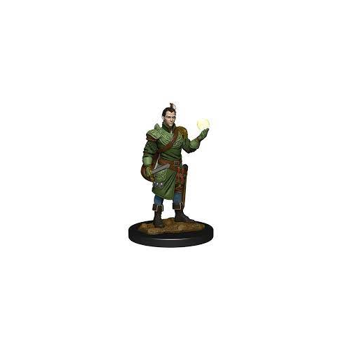 WizKids WZK90055 Dungeons & Dragons Nolzurs Marvelous Unpainted Miniatures - Male Half-Elf Bard Wave 12
