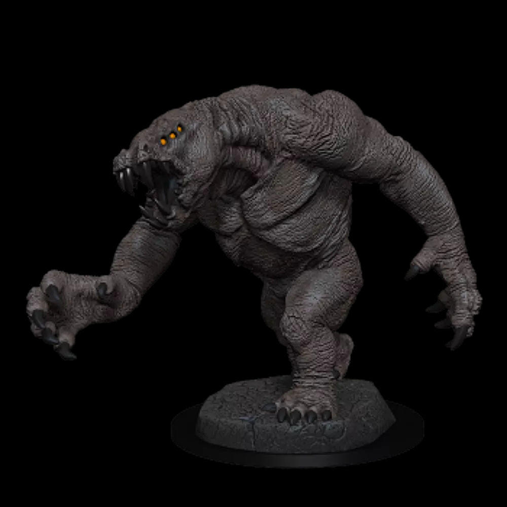 Dungeons and Dragons Wizkids Monster Nolzur's Marvelous Unpainted s W14 Gray Render Miniature D&D WZK90249
