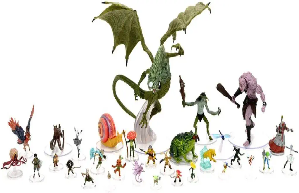 Dungeons & Dragons Icons of The Realms The Wild Beyond The Witchlight (Set 20) 8 Ct. Booster Brick Multicolor Miniatures WZK96091