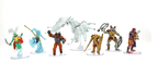 Dungeons & Dragons Wizkids Monster Pathfinder Battles Bestiary Unleashed 8 ct. Brick Set 20 Miniature WZK97519