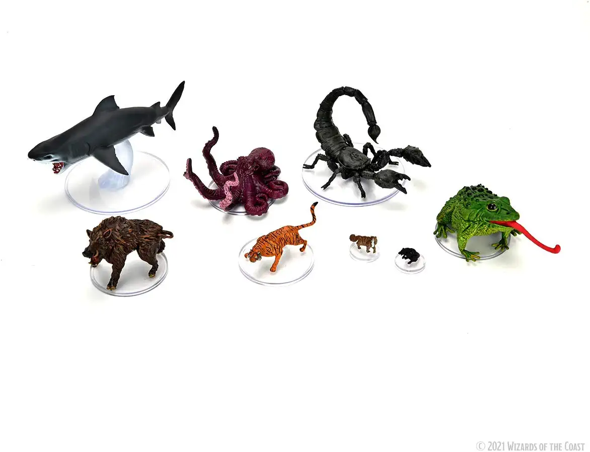 Dungeons & Dragons Icons of The Realms Wild Shape & Polymorph Set 1 Miniatures WZK96046