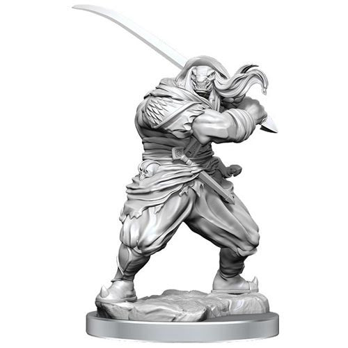 Magic The Gathering Unpainted Miniatures Zurgo Helmsmasher & Unyielding Krumar W4